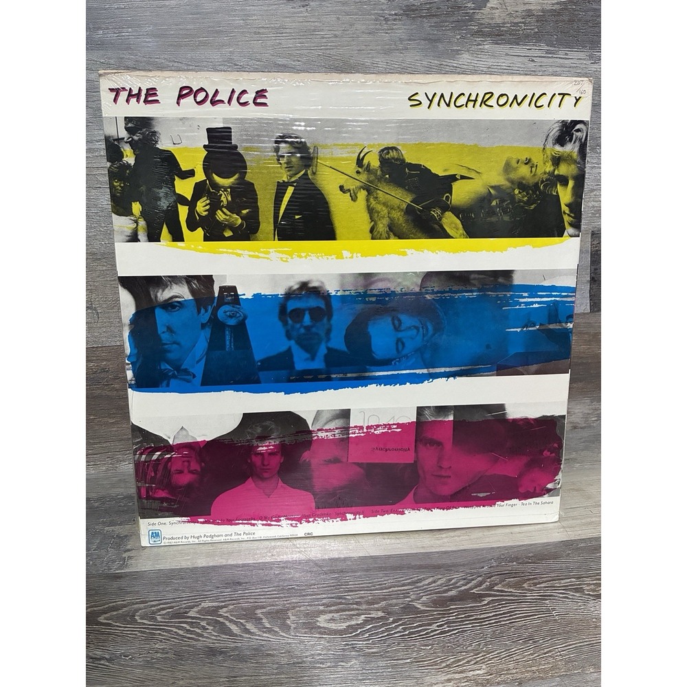 The Police Synchronicity LP Vinyl 1983 A&M Records SP-3735 VG+/VG